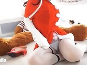 Chinese Bondage - Christmas Girls Edition