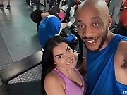 A Not So Sneaky Public Gym Bang With Dwayne Foxxx, The...