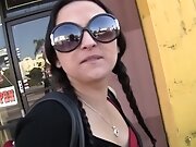My girlfriend amateur exhibitionism in the public places