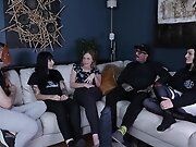 Ass stretched teen 18+ gapes wide after huge dildo