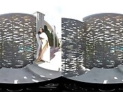 Anzhelika Anderson in Tattooed Babe Sunbathes Topless -...