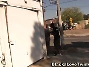 Twink gets ass rammed raw