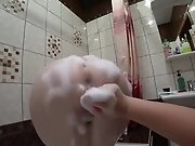 Pov. Mature Lesbians In The Shower. Hot Video