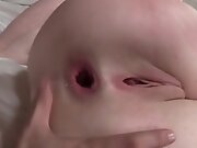 The girl came to the casting and framed holes for double...