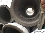 Wet and wild beach fucking