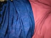 Indian girl showing and playing with her boobs.