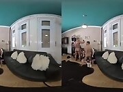 Amy Amor and Serina Gomez Part 1 - Amateur MFFM Foursome...