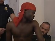 Hot black male police nude movietures sexy cop fuck young...