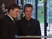 African maid used as toy by white dude