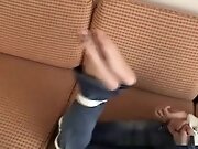 Lovely Asian chick here hogtied and loving it