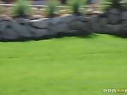 Blonde Cougar Captures Wild Johnny Sins And Blows Him!