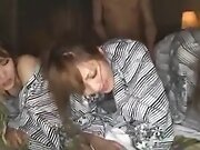 Horny Japanese chick Hinami Kawasumi in Crazy Group Sex,...
