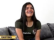 Innocent Colombian teen was not expecting to fuck at...