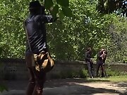 Spanish Slut Frida Sante Fucked Outdoors - PublicDisgrace