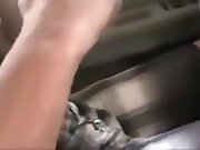 Grandma sucks hefty dick