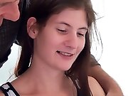 skinny teen 18+ fucked by her tutor